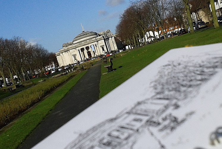 Drawing the Lady Lever Art Gallery
