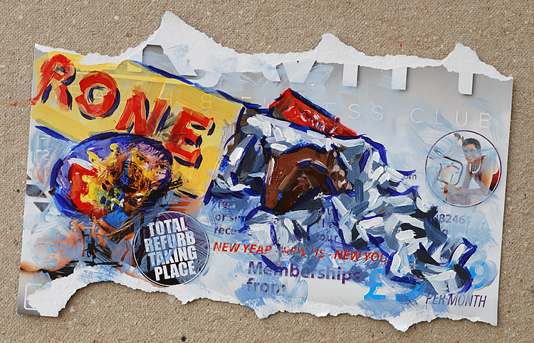 Painting of chocolate