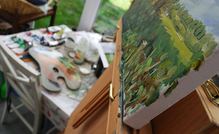 Painting session - Storeton