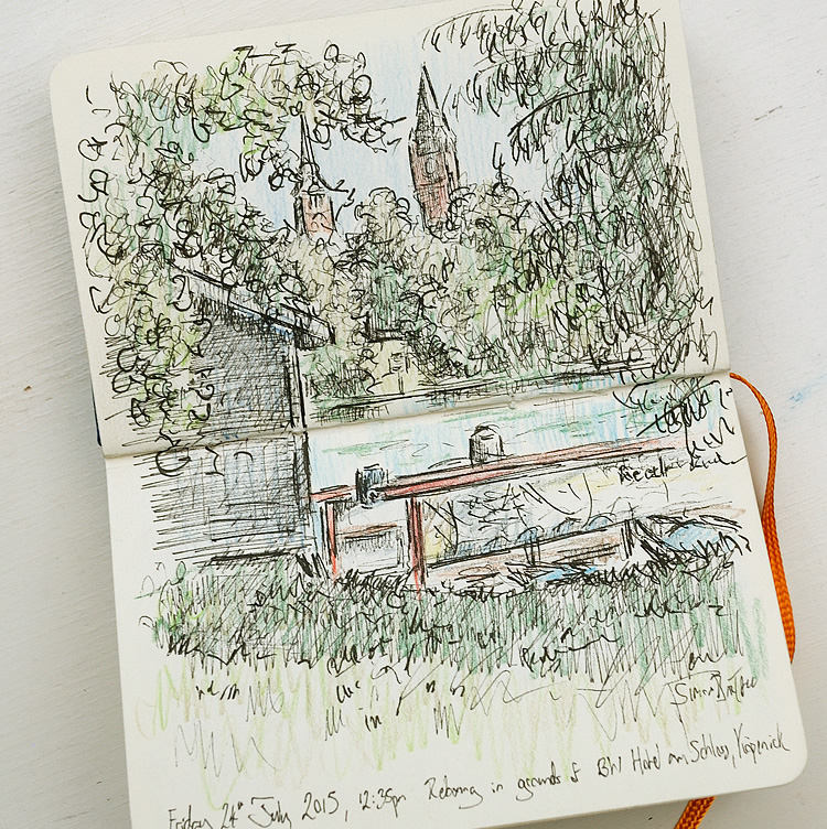 Sketch of Köpenick, Berlin