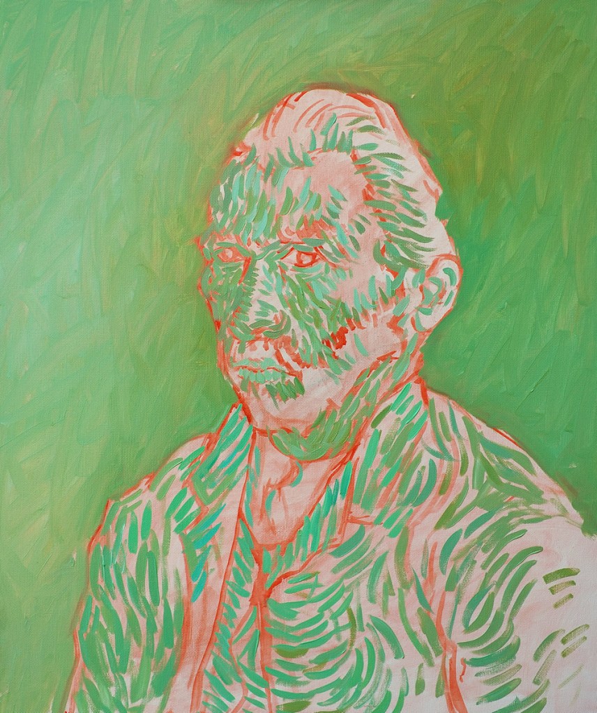 Copy of Van Gogh self portrait -stage 2